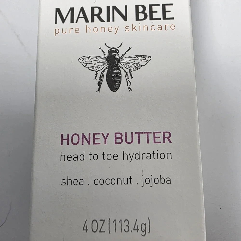Marin Bee Honey Butter Head to Toe Hydration Shea Coconut Jojoba NEW In Box #830